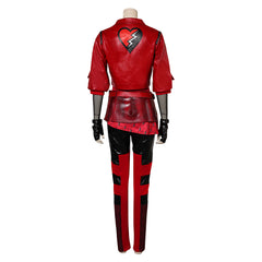 Descendants: The Rise Of Red (2024) Red Black Outfits Cosplay Costume Halloween Carnival Suit