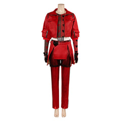 Descendants: The Rise Of Red (2024) Red Set Outfits Cosplay Costume Halloween Carnival Suit 