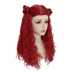 Descendants: The Rise Of Red (2024) Red Wig Cosplay Accessories Halloween Carnival Props