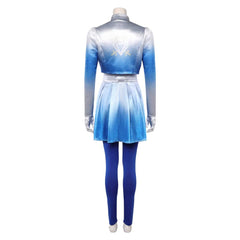 Descendants: Wicked Wonderland (2026) Chloe Blue Dress Set Outfits Cosplay Costume