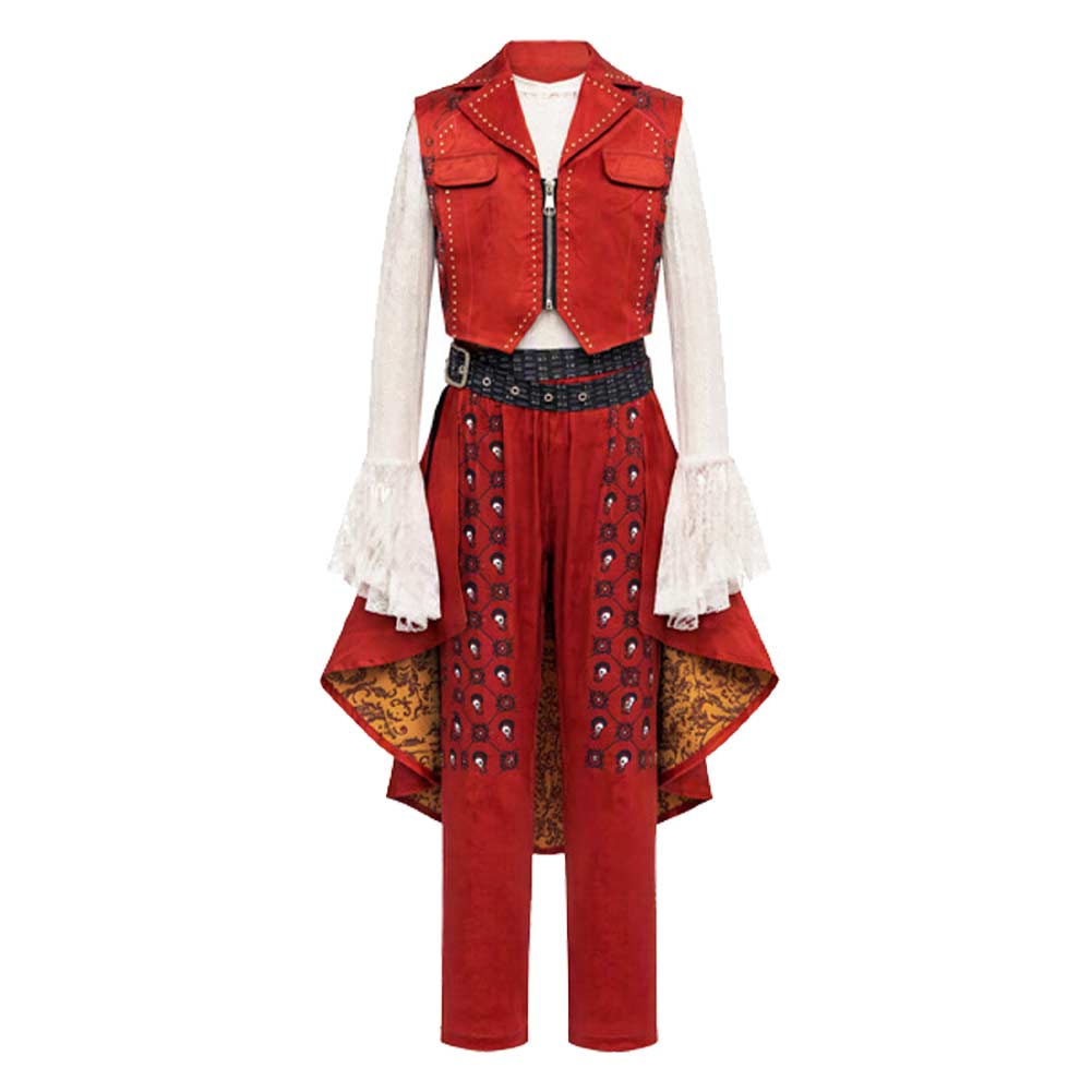 Descendants: Wicked Wonderland (2026) Hazel Hook Pirate Set Outfits Cosplay Costume