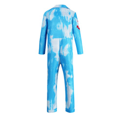 Descendants: Wicked Wonderland (2026) Mr. Smee Blue Jumpsuit Set Outfits Cosplay Costume