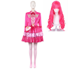 Descendants: Wicked Wonderland (2026) Pink Princess Jacket Skirt Set Outfits Cosplay Costume