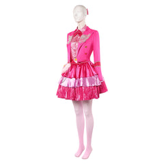 Descendants: Wicked Wonderland (2026) Pink Princess Jacket Skirt Set Outfits Cosplay Costume