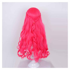 Descendants: Wicked Wonderland (2026) Pink Princess Wig Cosplay Accessories Props