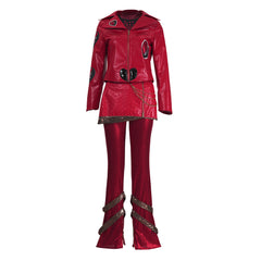Descendants: Wicked Wonderland (2026) Red Jacket Skirt Pants Set Outfits Cosplay Costume