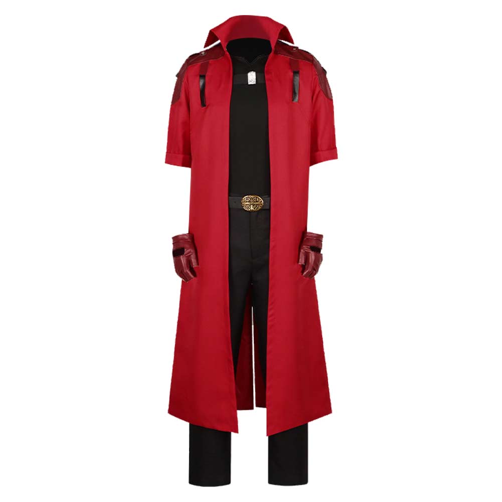 Devil May Cry 5 Dante Red Coat Jacket Set Outfits Cosplay Costume 