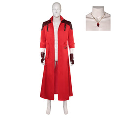 Devil May Cry (2025) Dante Red Jacket Only Gloves Set Outfits Cosplay Costume