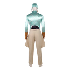 Diego Brando Blue Brown Set Outfits Cosplay Costume Halloween Suit