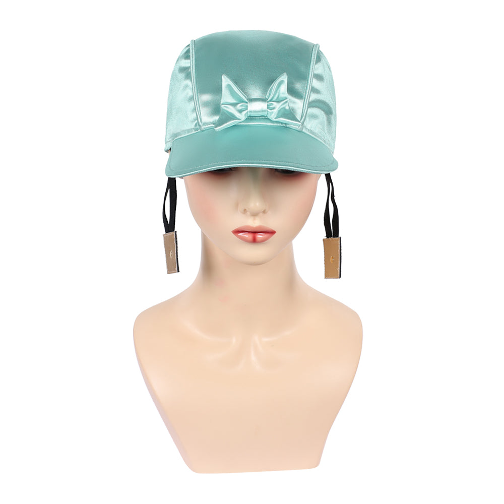 Diego Brando Blue Leather Hat Cosplay Cap Accessories Props