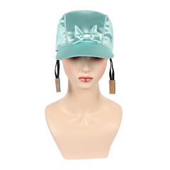 Diego Brando Blue Leather Hat Cosplay Cap Accessories Props