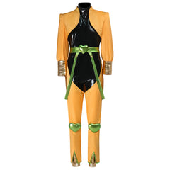 Dio Brando Yellow Set Outfits Cosplay Costume Halloween Carnival Party Suit 