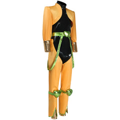 Dio Brando Yellow Set Outfits Cosplay Costume Halloween Carnival Party Suit 
