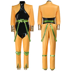 Dio Brando Yellow Set Outfits Cosplay Costume Halloween Carnival Party Suit 