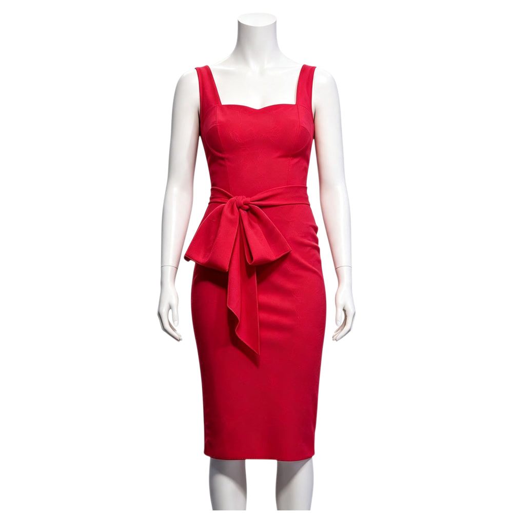 Disclosure Day (2026) Margaret Fairchild Red Dress Outfits Cosplay Costume