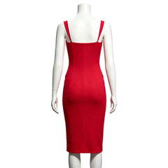 Disclosure Day (2026) Margaret Fairchild Red Dress Outfits Cosplay Costume