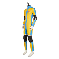 Dispatch (2025) Waterboy Yellow Blue Jumpsuit Set Outfits Cosplay Costume