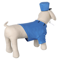 Dog Man (2025) Dog Man Police Blue Dogs Pet Outfits Cosplay Costume 