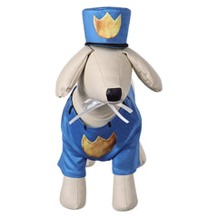 Dog Man (2025) Dog Man Police Blue Dogs Pet Outfits Cosplay Costume 