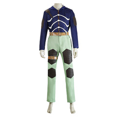 Dorohedoro Season 2 (2026) Caiman Kaiman Blue Green Set Outfits Cosplay Costume