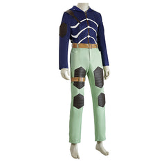 Dorohedoro Season 2 (2026) Caiman Kaiman Blue Green Set Outfits Cosplay Costume