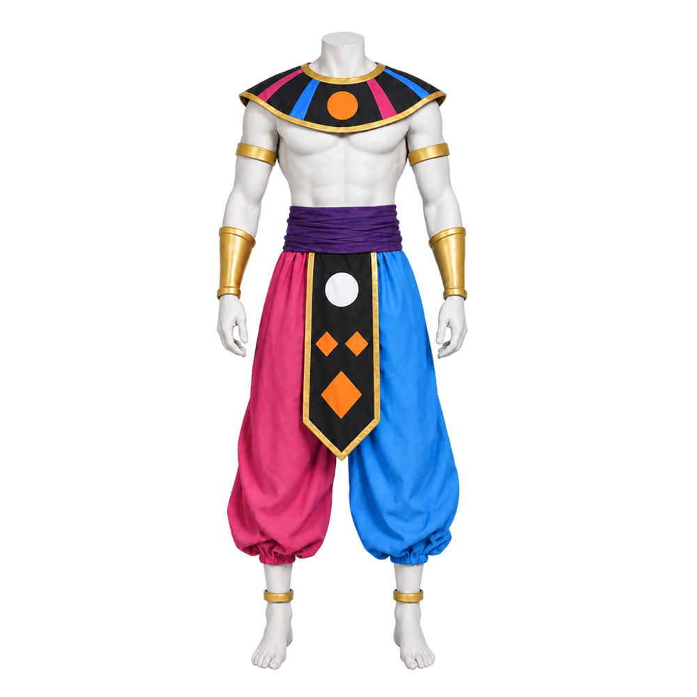 Dragon Ball Super: Beerus (2026) Belmod Pink Blue Clown Outfits Cosplay Costume 