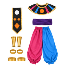 Dragon Ball Super: Beerus (2026) Belmod Pink Blue Clown Outfits Cosplay Costume 