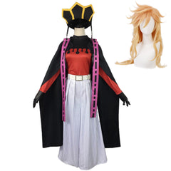 Douma Red Set Outfits Cosplay Costume Halloween Carnival Suit