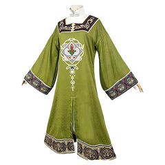 Elden Ring Rya The Scout Green Dress Set Outfits Halloween Cosplay Costume 