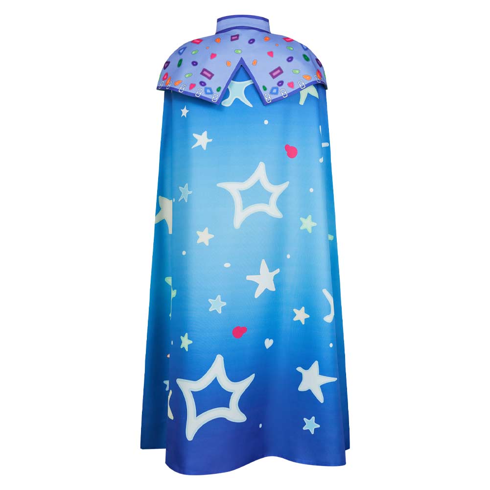 Elio (2025) Elio Blue Star Cloak Cape Outfits Cosplay Costume 