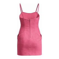 Elle (2026) Elle Woods Pink Dress Outfits Cosplay Costume Halloween Suit