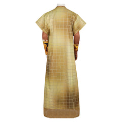 Eyes Of Wakanda (2025) Lion Nkati Brown Set Cosplay Costume Halloween Carnival Suit 