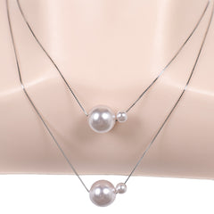 F1: The Movie (2025) Joshua Pearce Layered Pearl Necklace Cosplay Accessories Props