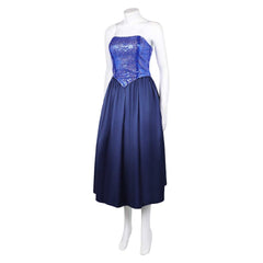 Fear Street: Prom Queen (2025) Melissa Mckendrick Blue Sent Outfits Cosplay Costume 