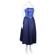 Fear Street: Prom Queen (2025) Melissa Mckendrick Blue Sent Outfits Cosplay Costume 