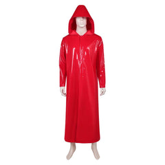 Fear Street: Prom Queen (2025) Shadyside Killer Simone Perri Red Coat Horror Outfits Cosplay Costume