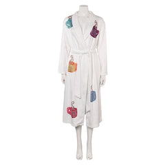 Fight Club The Narrator White Bathrobe Outfits Cosplay Costume 