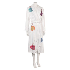 Fight Club The Narrator White Bathrobe Outfits Cosplay Costume 