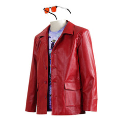 Fight Club Tyler Durden Red Jacket Set Outfits Cosplay Costume 
