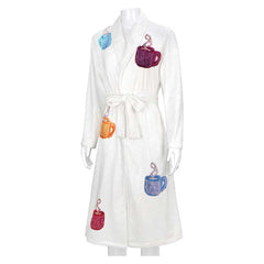 Fight Club Tyler Durden White Bathrobe Outfits Cosplay Costume