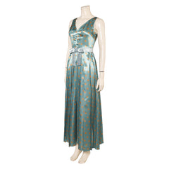 Final Destination: Bloodlines (2025) Stefanie Green Polka Dot Dress Outfits Cosplay Costume 