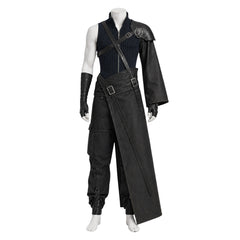 Final Fantasy VII: Advent Children Cloud Strife Black Set Outfits Cosplay Costume
