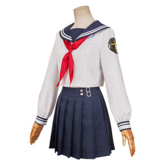 Final Fantasy VII: Ever Crisis Tifa Lockhart School Uniform Set Cosplay Costume 