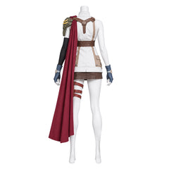 Final Fantasy XIII Lightning Claire Farron White Red Set Outfits Cosplay Costume