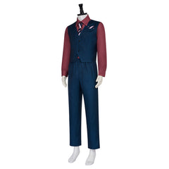 Finley Horror Finley Red Blue Suit Set Outfits Cosplay Costume Halloween Carnival Suit 