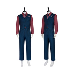 Finley Horror Finley Red Blue Suit Set Outfits Cosplay Costume Halloween Carnival Suit 