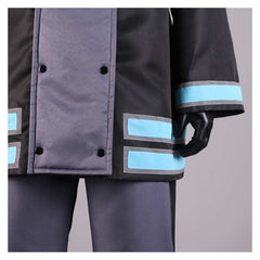Fire Force Season 3 (2025) Shinra Kusakabe Black Uniform Set Outfits Cosplay Costume 
