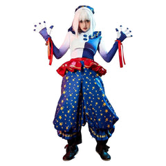 Five Nights At Freddy's: Security Breach Moon Moondrop Clown Outfits Halloween Cosplay Costume 