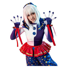Five Nights At Freddy's: Security Breach Moon Moondrop Clown Outfits Halloween Cosplay Costume 