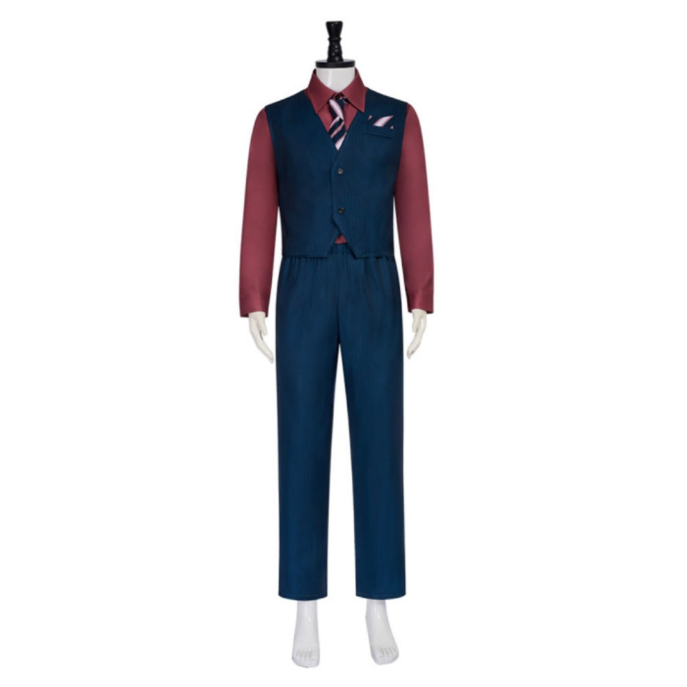 Finley Horror Finley Red Blue Suit Set Outfits Cosplay Costume Halloween Carnival Suit